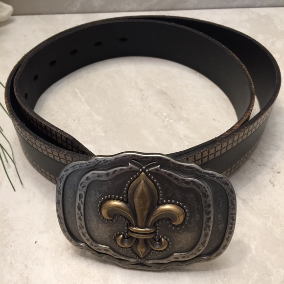 Levi's Accessories - Levi’s Leather belt with silver Belt Buckle Large